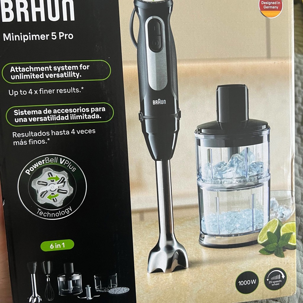 Блендер Braun Minipimer 5 Pro 6 в 1