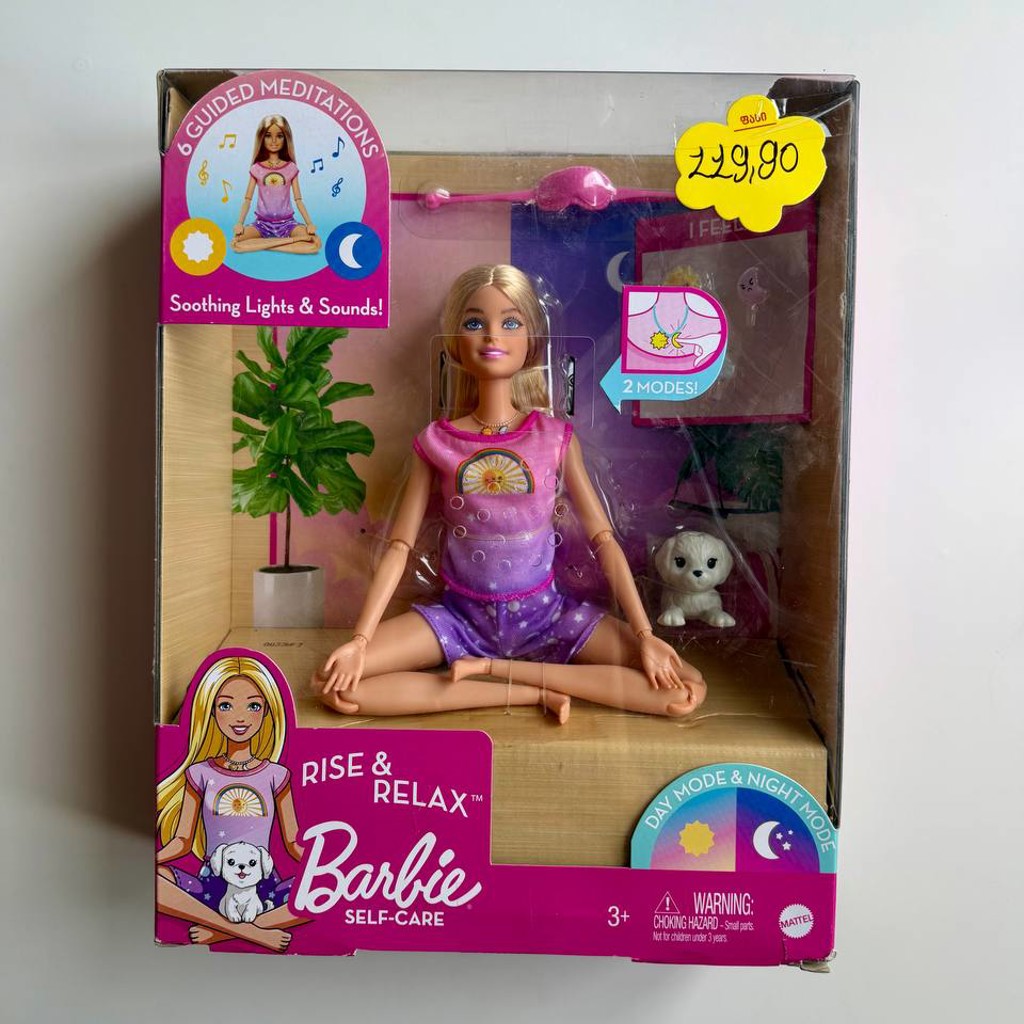 Игрушка Барби медитация