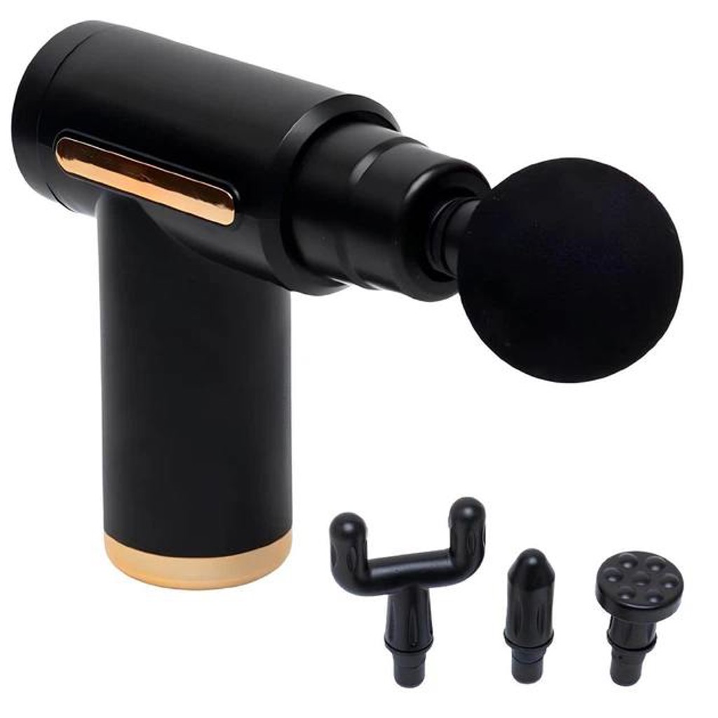 Перкуссионный массажёр для тела Gun Massager