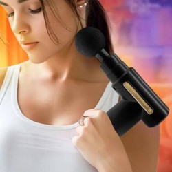 Перкуссионный массажёр для тела Gun Massager - фото 2