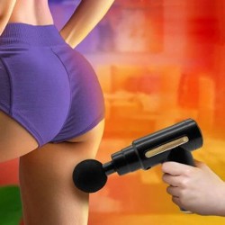 Перкуссионный массажёр для тела Gun Massager - фото 10