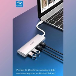 WIWU Alpha 4-in-1 USB-C Hub A440G - фото 2