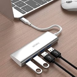 WIWU Alpha 4-in-1 USB-C Hub A440G - фото 3