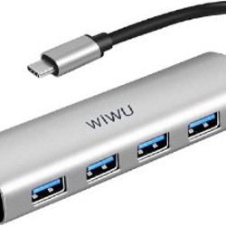 WIWU Alpha 4-in-1 USB-C Hub A440G - фото 8