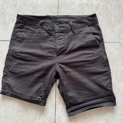 Шорты G-STAR Men's Raven Brown Valdo Bronson 1/2 - фото 5
