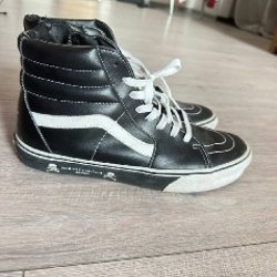 Vans Sk8-Hi Black/White - фото 2