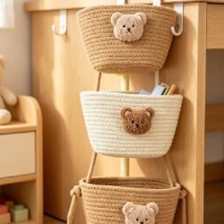 Корзиночки на веревке - фото 5