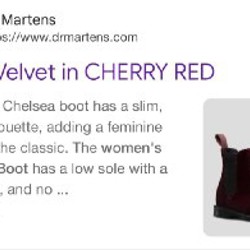 Челси Dr.Martens Flora Velvet - фото 2