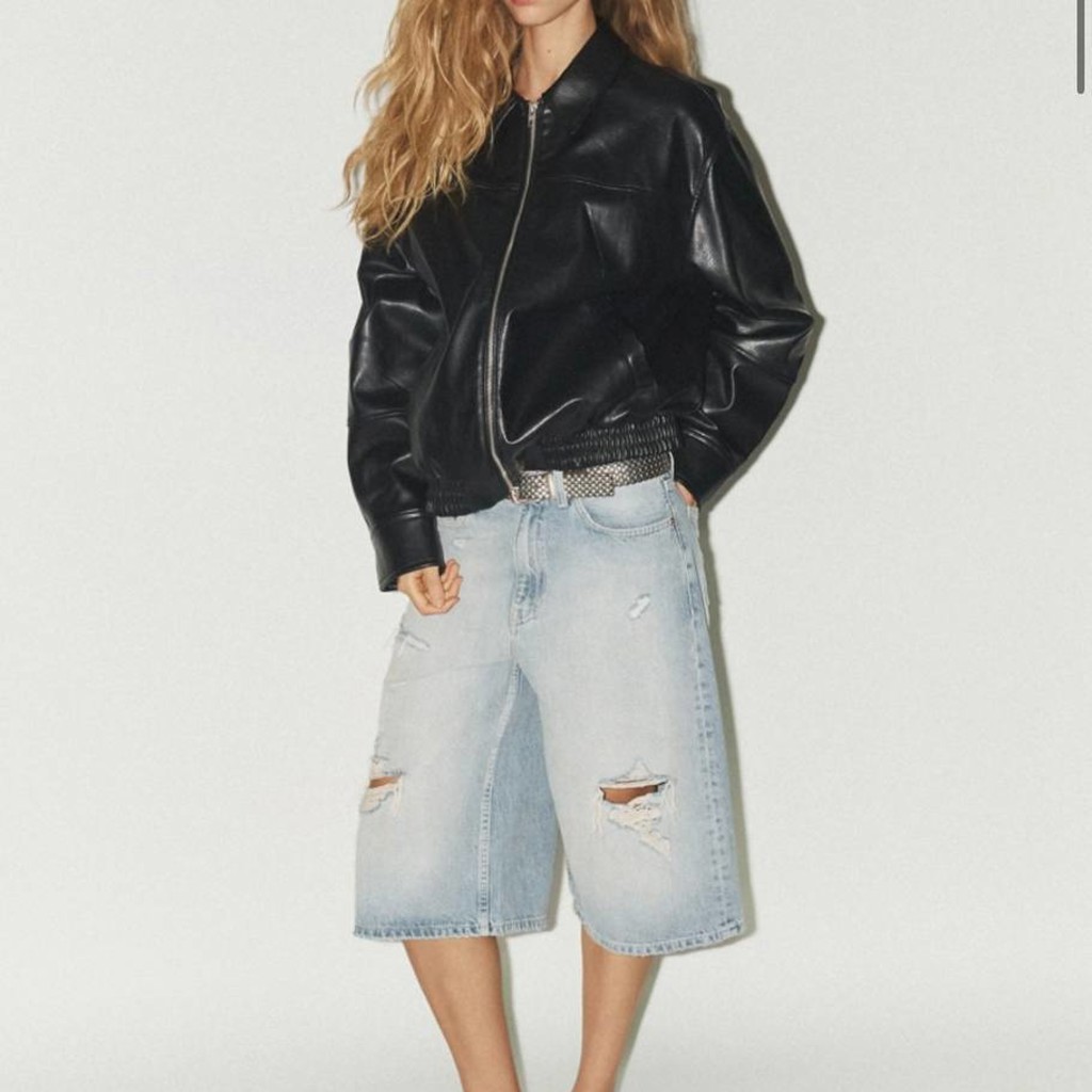 ZARA OVERSIZED BOMBER
