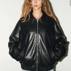 ZARA OVERSIZED BOMBER - фото 2