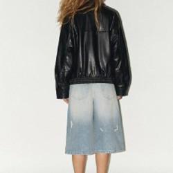ZARA OVERSIZED BOMBER - фото 4