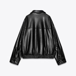 ZARA OVERSIZED BOMBER - фото 6