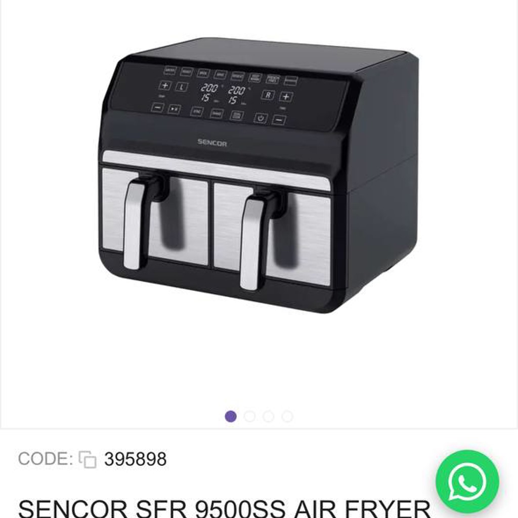 Сенсорный аэрогриль Sencor