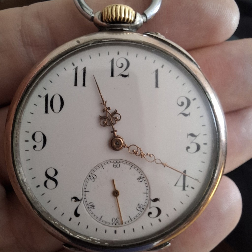 Антикварные карманные часы LONGINES