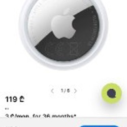 Apple AirTag (1 Pack) - фото 2
