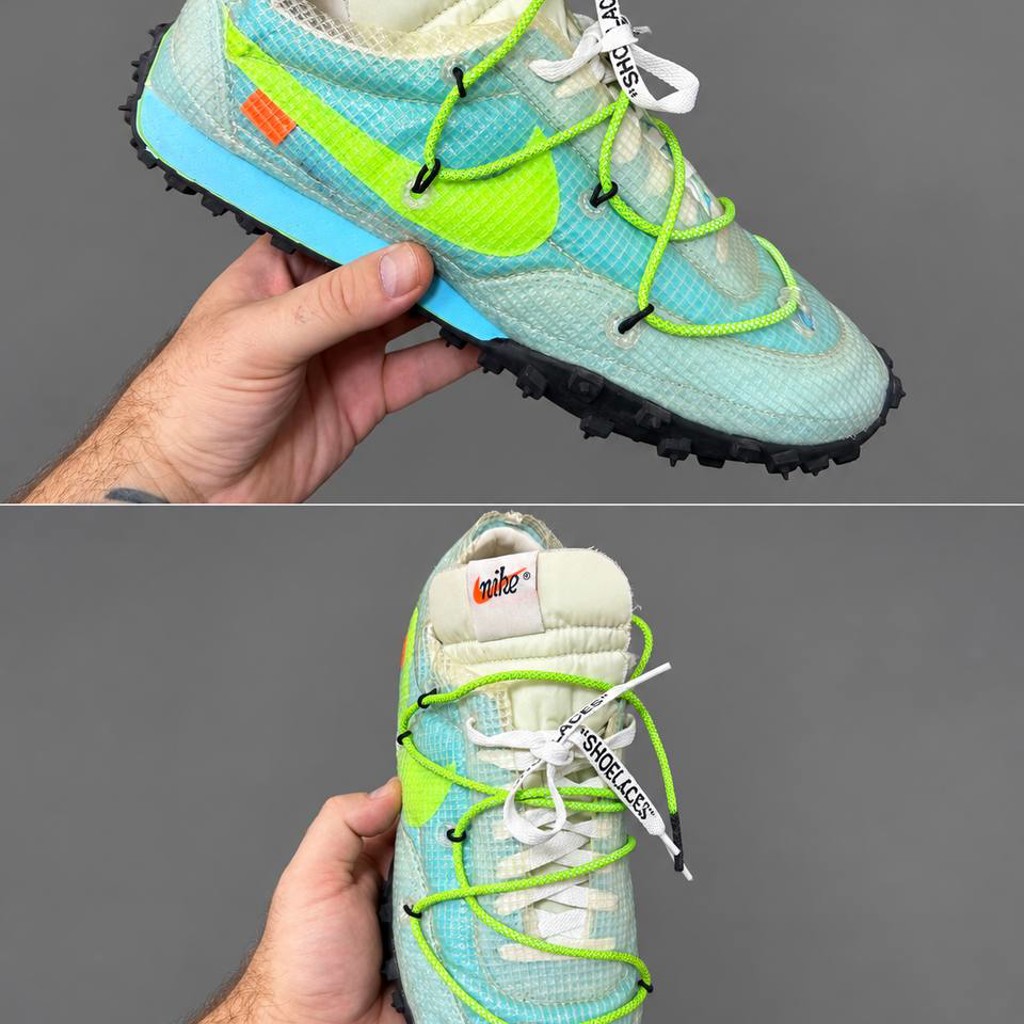Off White x Nike Waffle Racer