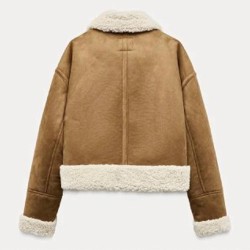 Дублёнка ZARA - фото 3