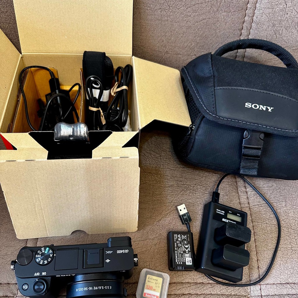 Sony a6400 полный комплект