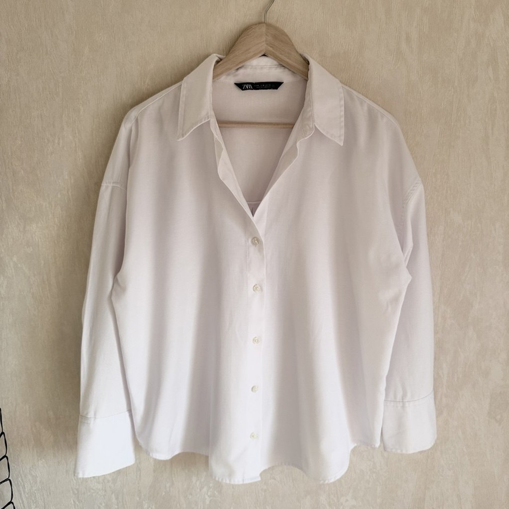 Рубашка белая ZARA