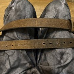 Кожаный ремень Carhartt Saddle Leather Belt - фото 3