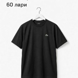 Футболка Lacoste белая - фото 2