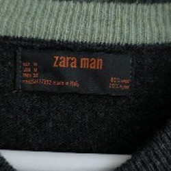 Винтажный шерстяной свитер Zara Man - фото 5