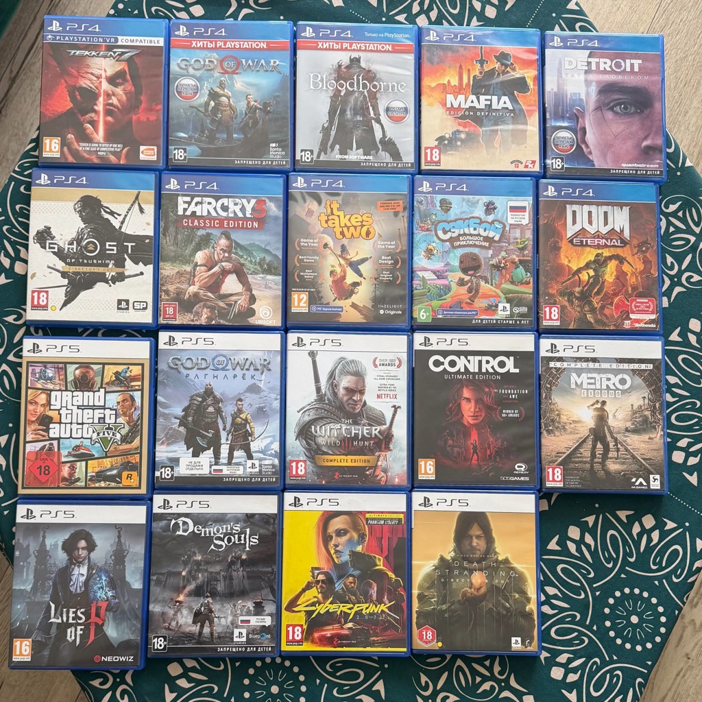 Игры для PS4 и PS5