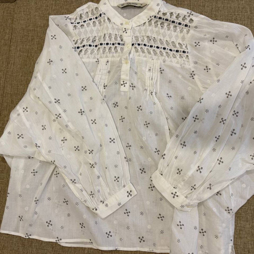 Топ Zara белый