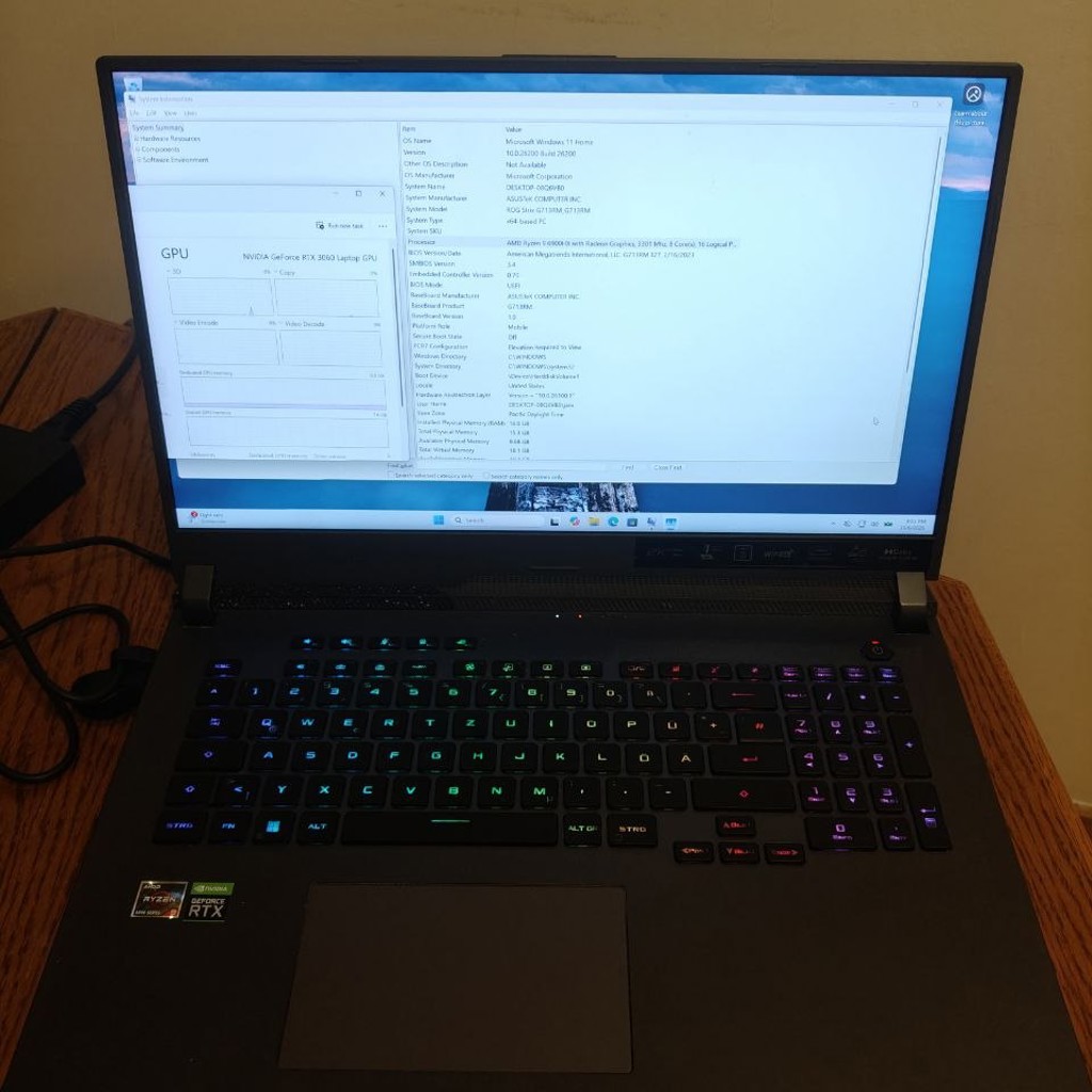 Игровой ноутбук ASUS ROG Strix