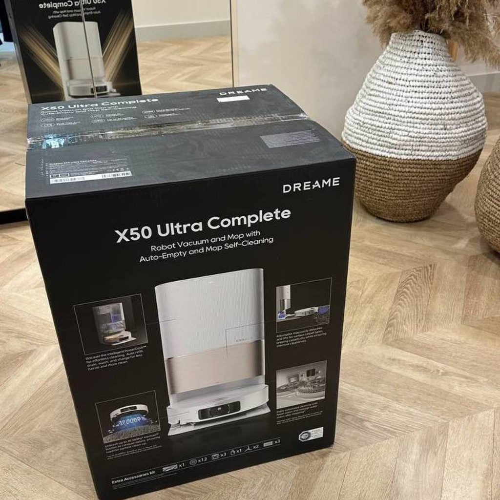 Робот пылесос Dreame x50 ultra complete