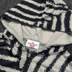 Зип-Худи Stone Island x Supreme - фото 4