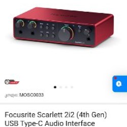 Аудиокарта Focusrite Scarlett 2i2 - фото 2