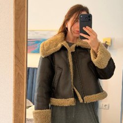 Дубленка Zara - фото 3