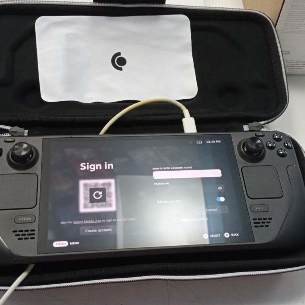 Steam deck Oled console