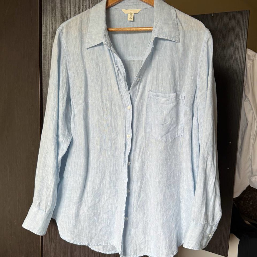 Рубашка H&M LINEN