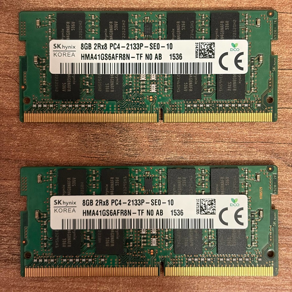 Hynix DDR4 8gb 2133 x2 (16gb) Laptop memory