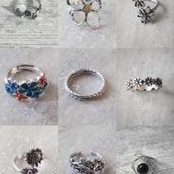 Кольца бижутерия - фото 5