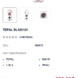Блендер Tefal Blendforce II - фото 2