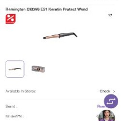 Плойка для волос Remington CI83V6 Keratin Protect Wand - фото 2