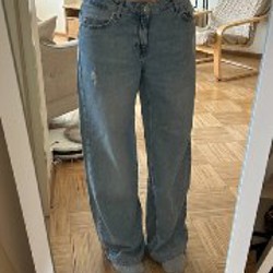 Голубые джинсы pull&bear - фото 2