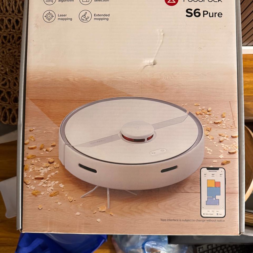 Робот пылесос Xiaomi Roborock S6 pure