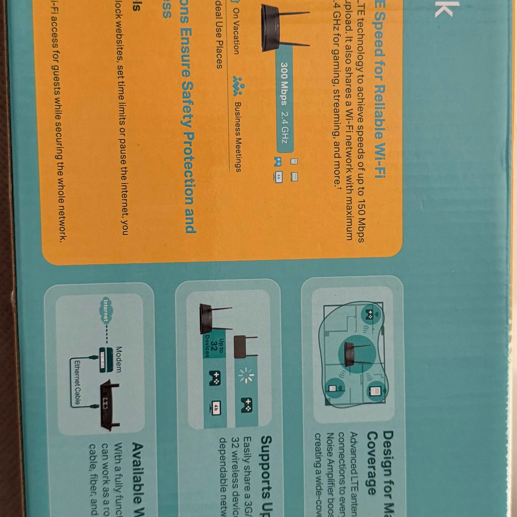 4G Wi-Fi роутер TP-Link TL-MR100