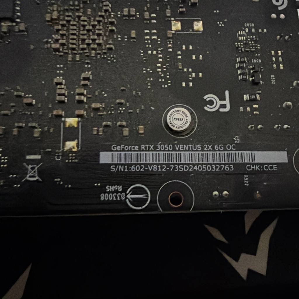 Видеокарта 3050 RTX