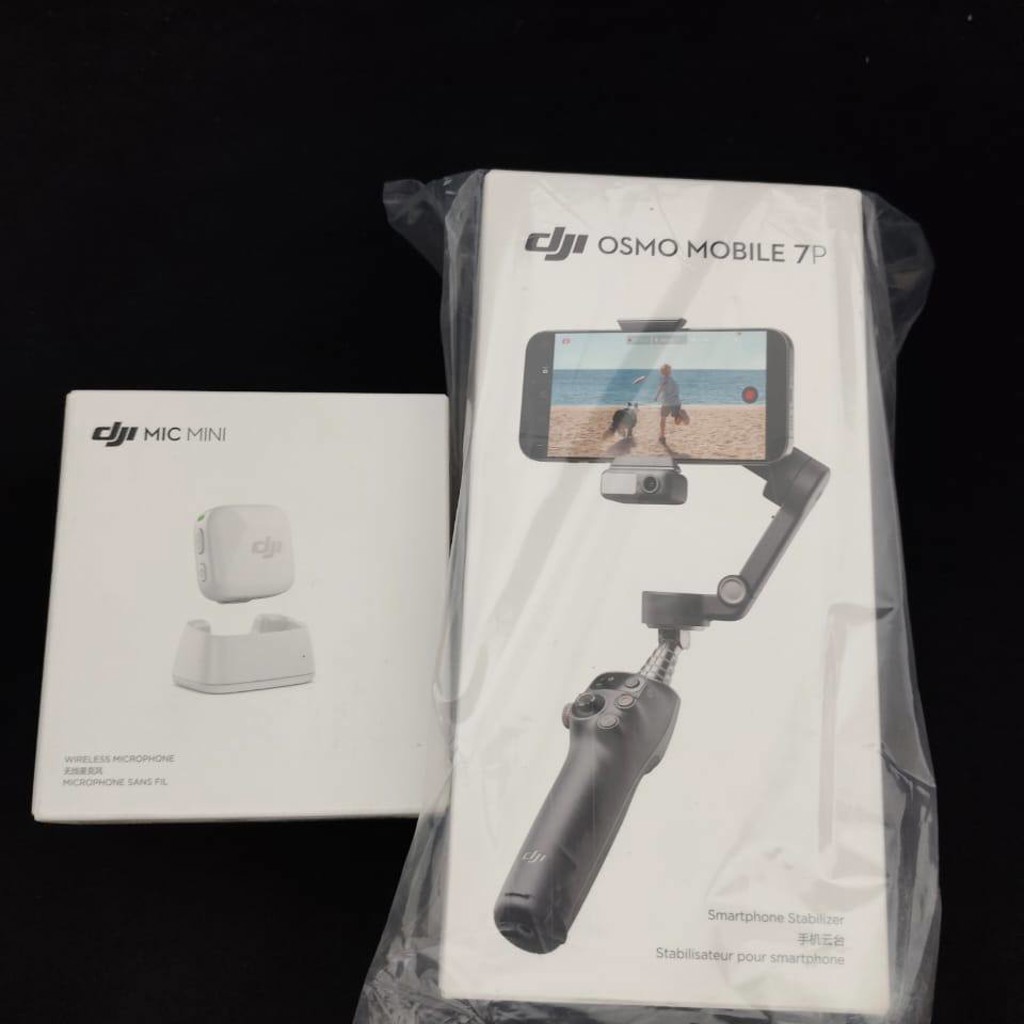 DJI Osmo Mobile 7P + DJI Mic Mini TX