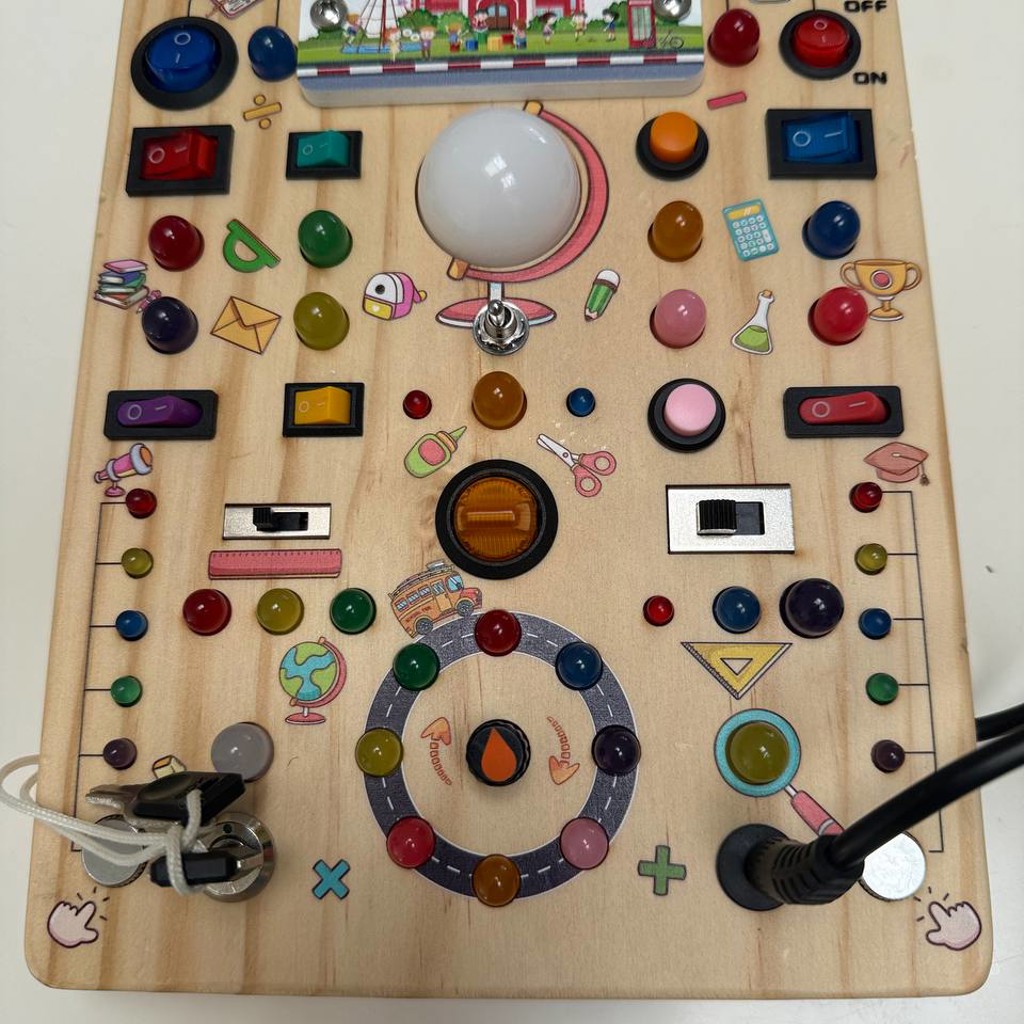 LED light busy board