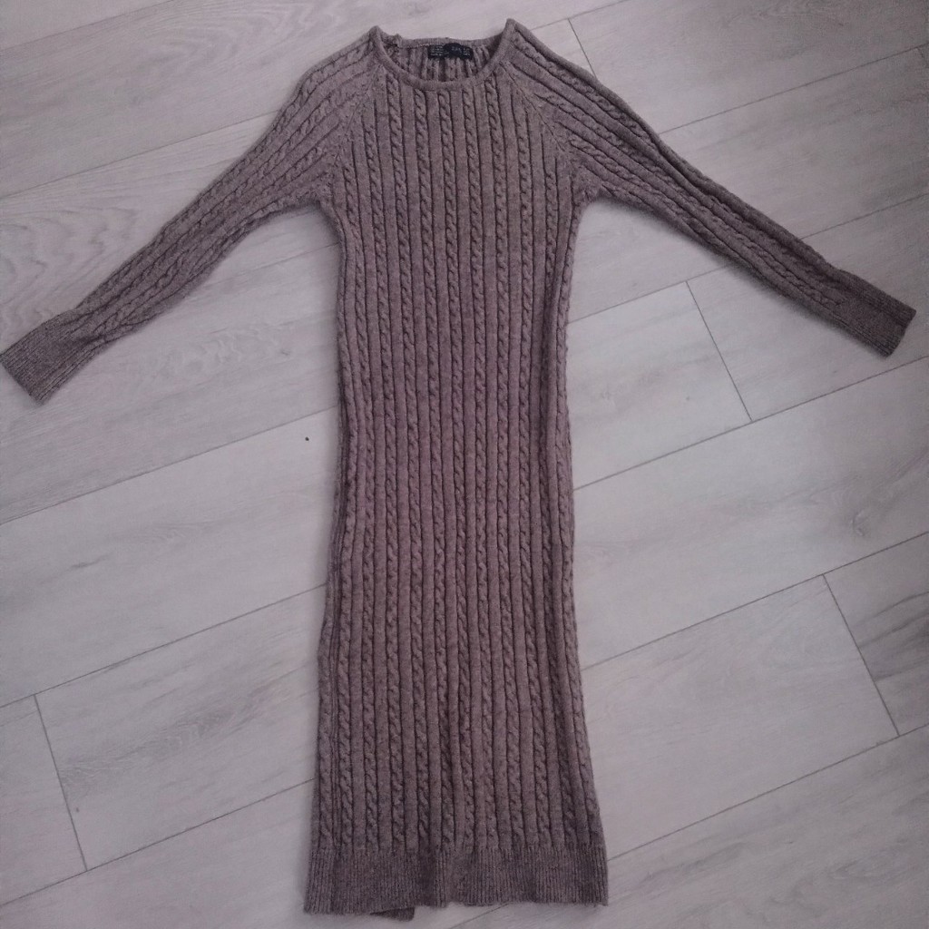 Вязанное платье ZARA