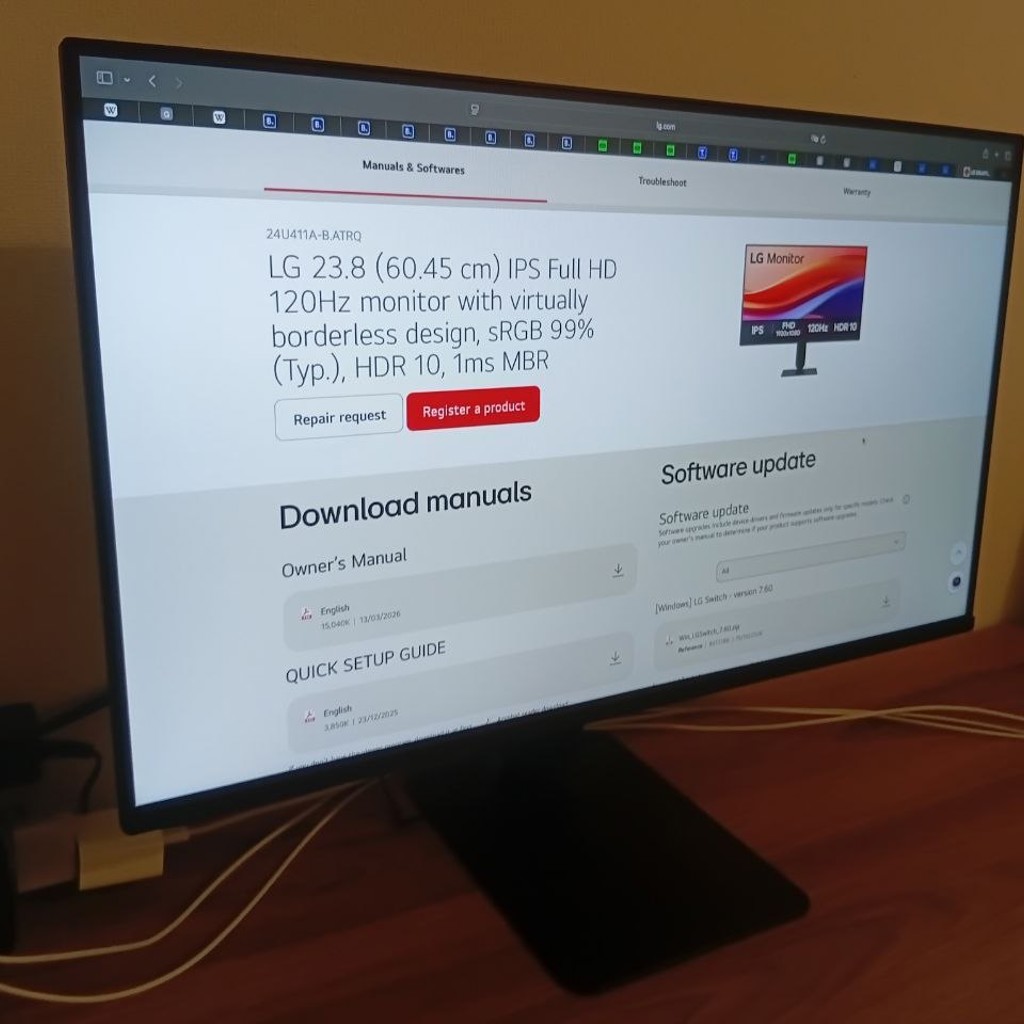 Монитор LG 24 дюйма