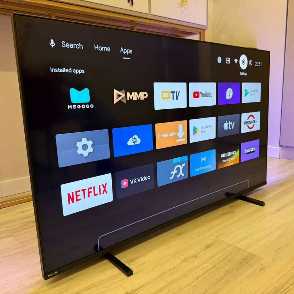 Телевизор Android Phillips Ambilight