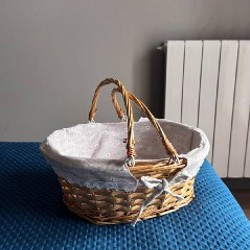Плетеная корзинка - фото 3
