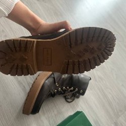 Ботинки кожаные - фото 3